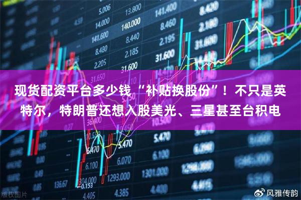 现货配资平台多少钱 “补贴换股份”！不只是英特尔，特朗普还想入股美光、三星甚至台积电